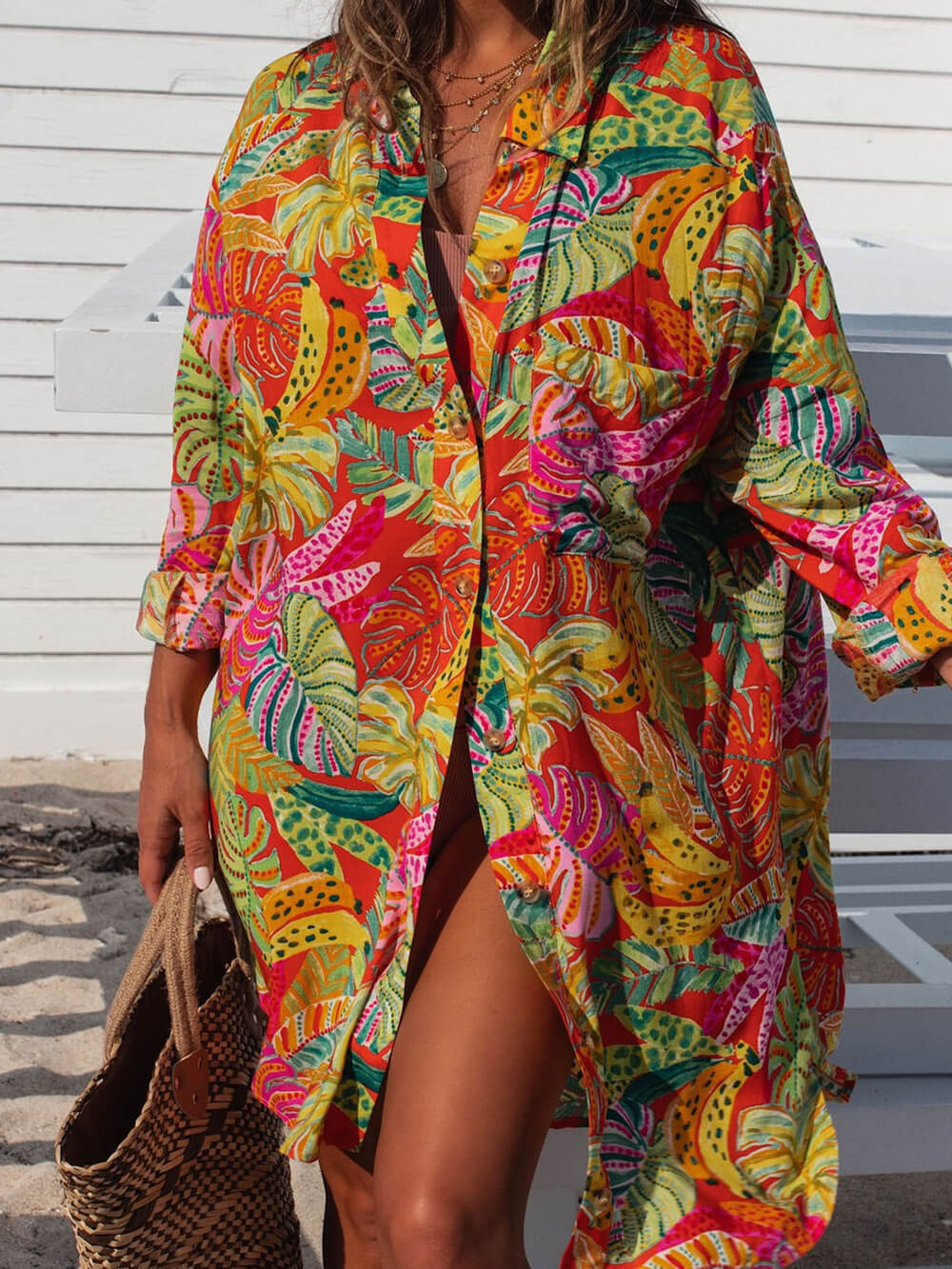 Shirt Dress met Knoopjes