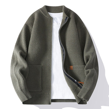 HENLEY MERINO FLEECE JACKET
